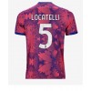 Juventus Manuel Locatelli #5 Tredjedrakt 2022-23 Kortermet